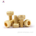 Machine Screw Brass socket head screw cylinder head bolt Manufactory